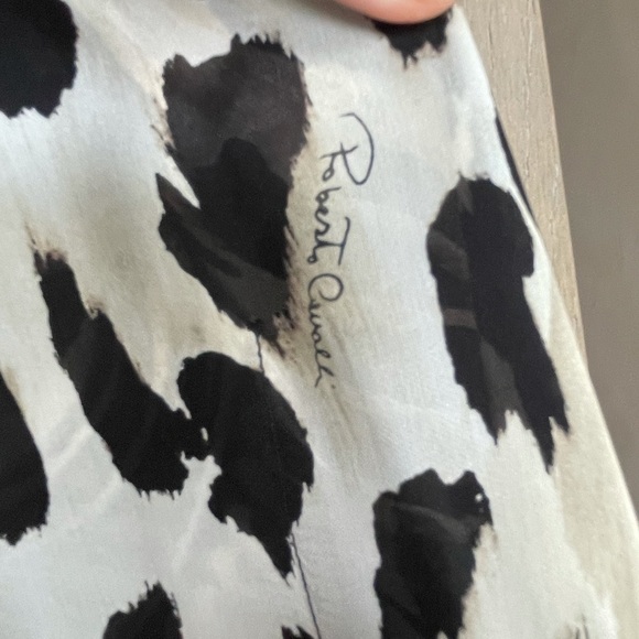Roberto Cavalli silk animal print kaftan EU 38 - Picture 3 of 11